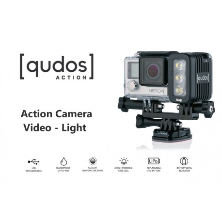 qudos Action GOPRO Flashlight