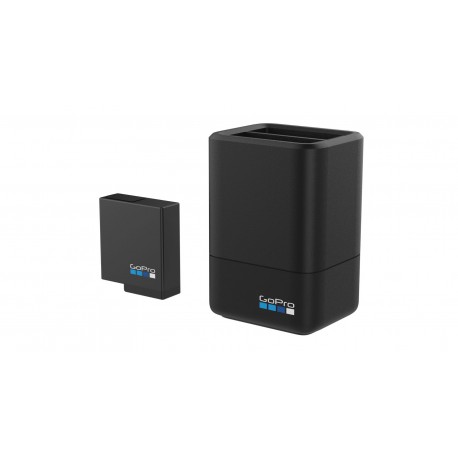 GOPRO ACCESSORI - CARICABATTERIE DOPPIO+BATTERIA